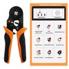 Ghrytonm Ferrule Crimping Tool Kit, AWG 10-4 Self-adjustable Ratchet Wire