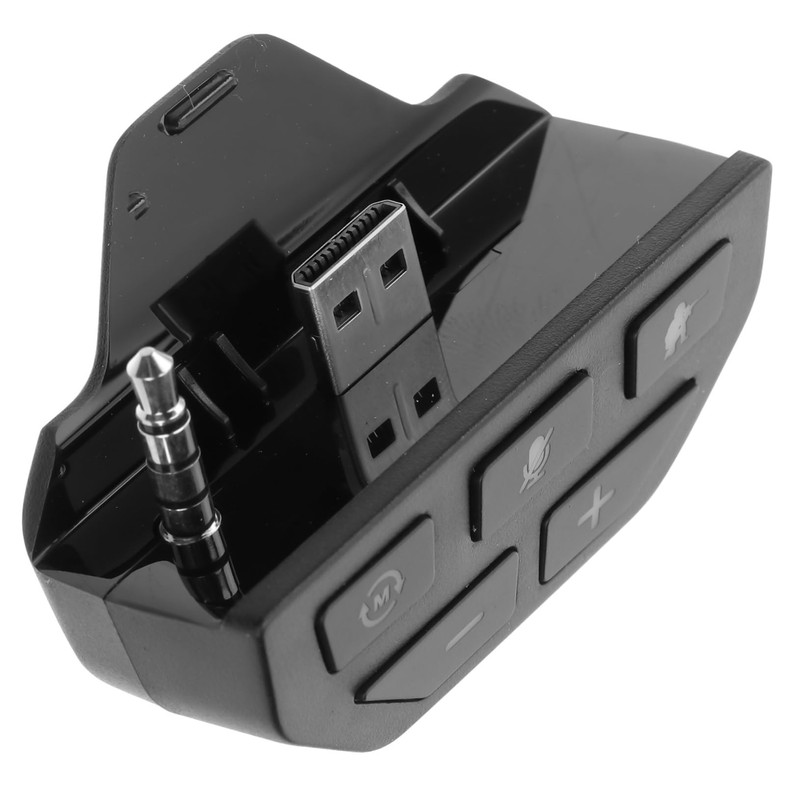 Gatuida 1pc Stereo Headset Adapter for Controller Material Lightweight Design