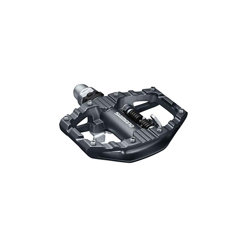 シマノ(SHIMANO) ペダル(SPD) PD-EH500 トレッキング 片面SPD/片面フラット SM-SH56クリート付属 EPDEH500 ブラック