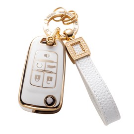 CACARLIKE Funda para llave de botón Chevy/Buick