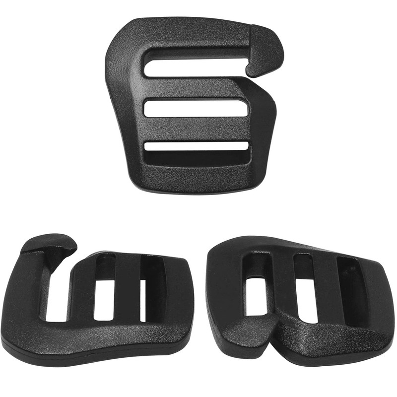 G Hook LUORNG 10PCS 5Pairs G-Hook Wave Buckles Backpack Strap