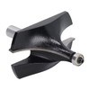 Roundover Router Bit 1/2in Shank 1/2x3‑1/2 Tungsten Carbide Round Over