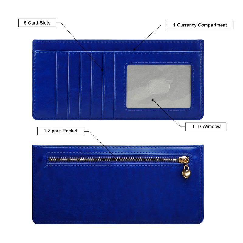 XEYOU Women Slim Rfid Blocking Credit Card Case Holder Wallet