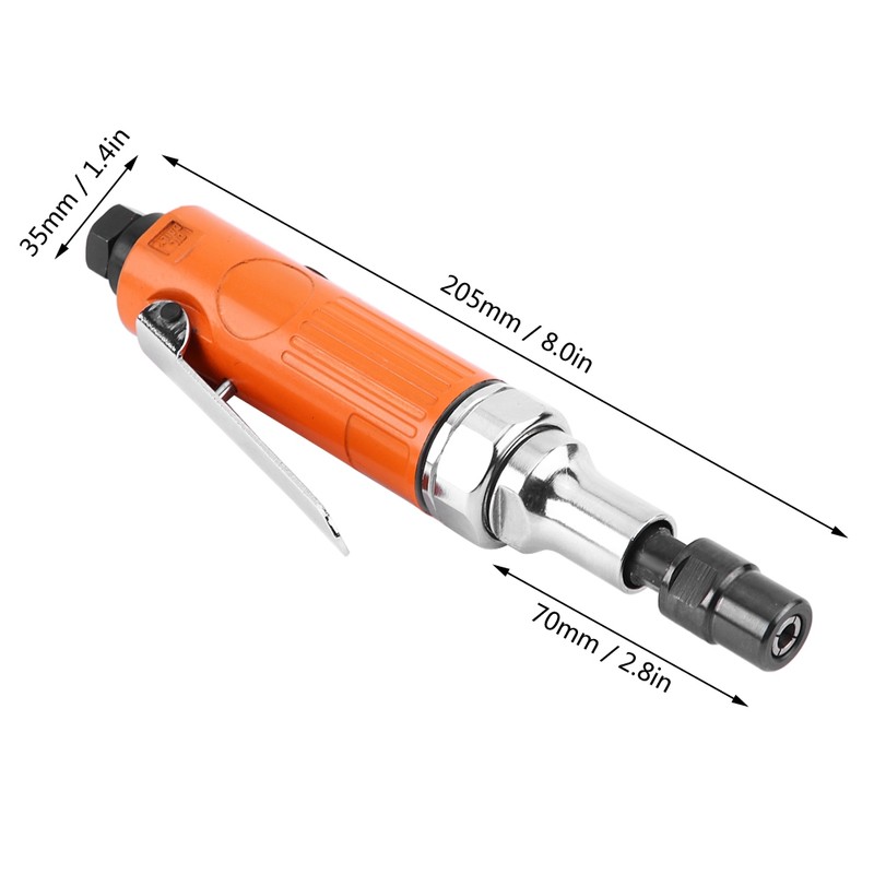 Pneumatic Grinders Engraving Polishing Tire Buffer Grindering Tool Short