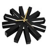 Living Room Clock Stainless Steel Silent Movement Creativity Wall Clock
