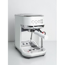 Normcore 54mm Bottomless Portafilter Fits Breville Sage Barista Express Machines, Barista-Grade Naked Espresso Tool, Included 18g Filter Basket, Anodized Aluminum Handle, White