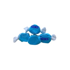 Sugar Free Blue Raspberry Salt Water Taffy - 1lb (16oz)