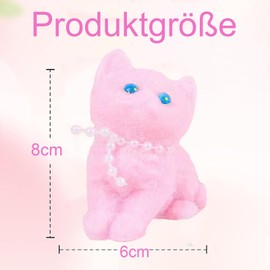 Pack of 2 Squishy Cat, Taba Squishy, Fufu Squishy, Cat Squishy, Squishy Squeeze Toy, Squishy Stress Ball, Soft Cat Squeeze Toys, Suitable for Children and Adults, Relieve Stress