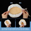 sourcing map Car Polisher Bonnet Buffing Pad Synthetic Wool Tie-On