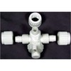 Flair-It 16910 Plastic 3 Way Valve, 0.5" Size