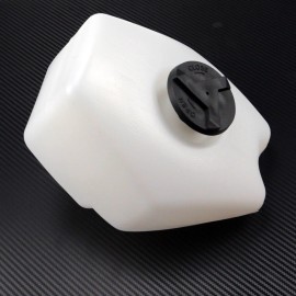 Unbranded White Gas Fuel Petrol Tank & Cap for Kids 47 49cc Mini Pocket Monkey Dirt Bike