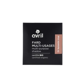 Avril - Multipurpose Organic Soft and Silky Eyeshadow for Eyebrows, Cheeks, Face - Vegan, Certified Organic Ecocert - Made in France - Refill Pack 2.5g