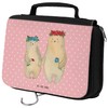 Mr. & Mrs. Panda Toiletry Bag Bears with Flower Wreath,