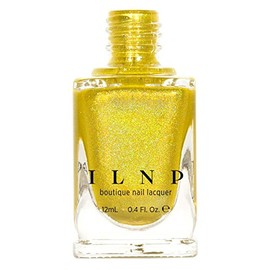 ILNP Funshine Smoothie - Bright Yellow & Gold Holographic Nail Polish