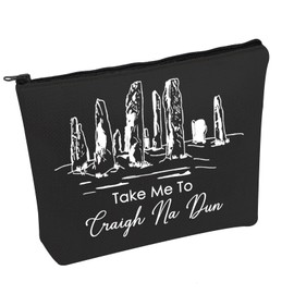 Time Traveler Take Me to Craigh Na Dun Cosmetic Bag by TV Show Inspired Gift for Book Lovers, Take Me To B