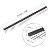 sourcing map Right Angle Header Pin 40P 1 Row 2.54mm