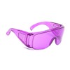 Purple Safety Goggles UV Resistant Safety Glasses Workshop Lab Construction