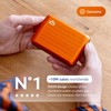 ÖGON Aluminium Wallet Smart case V2 - Metal Lock -