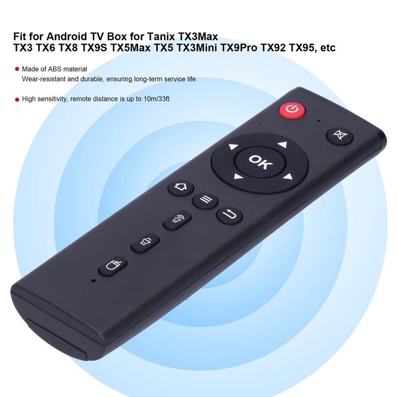 Fdit Remote Control, TX3 TV Box Controller Replacement for Android
