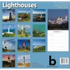2026 Lighthouses Full Size Wall Calendar for Planning, Scheduling, and