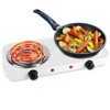 2000W Electric Double Burner Portable Coil Heating Hot Plate Stove