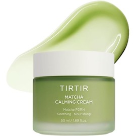 TIRTIR Crema Calmante Matcha PDRN 50 ml Humectante Coreano Hidratante 24H Libre de Crueldad para Cuidado Diario de Piel Sensible y Todo Tipo de Piel