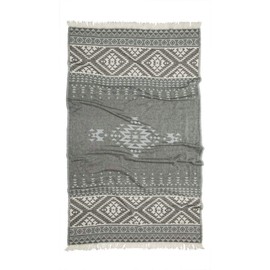 Three Lilies BV Kayori - Tori - Hammam Towel - 100 x 180 cm - Anthracite