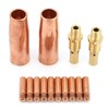 14 pcs/set Nozzle Diffuser Tip Kit for Tweco MIG Welding