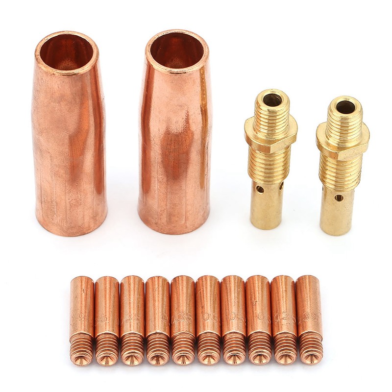 14 pcs/set Nozzle Diffuser Tip Kit for Tweco MIG Welding