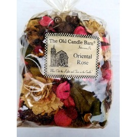 Old Candle Barn Oriental Rose Potpourri Large Bag - Perfect for Spring, Summer, Fall, and Winter Decoration or Bowl Filler