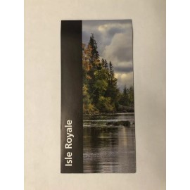 Isle Royale National Park GPO 2024 NEWEST VERSION Unigrid Brochure Map Michigan