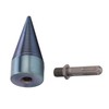 Firewood Split Drill Bit Square Shank BluePlated Screw Cone Head