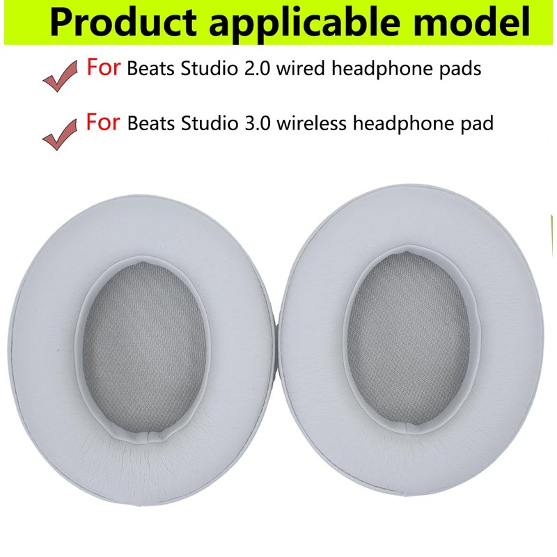 Replacement Ear Pads Compatible with Beats by Dr.Dre Studio 2.0