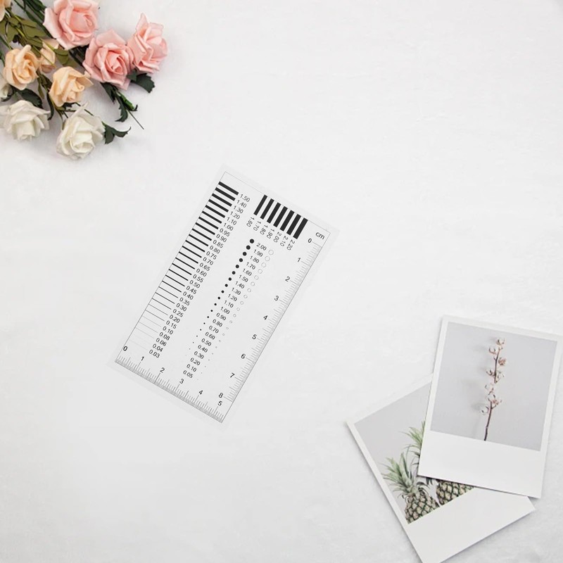 High Precision Gauge Film Ruler for Scratch Inspection, Defect Detection,
