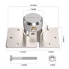 SANATO Hidden Shackle Padlocks Keyed Alike Padlocks, Solid Steel Trailer