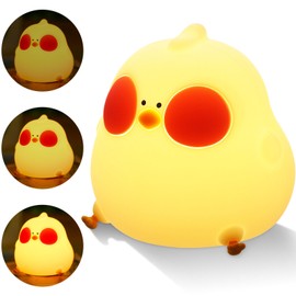 Night Light for Kids Cute Chicken Nursery Night Light Dimmable Rechargeable P1R0