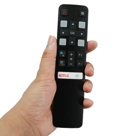 RC802V FUR6 Replacement Remote Control for TCL Android TV 50A527 32A325 32S334 55A527 43A423 32S6800 32S6800S 32S6510S 32S615 43P715 50P715 55P715 65P715 75P715 85P715 100P715 40S615 43P8M 50C717