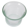 Levemolo Practical Glass Bird Feeder Cup Craftsmanship for Balcony or