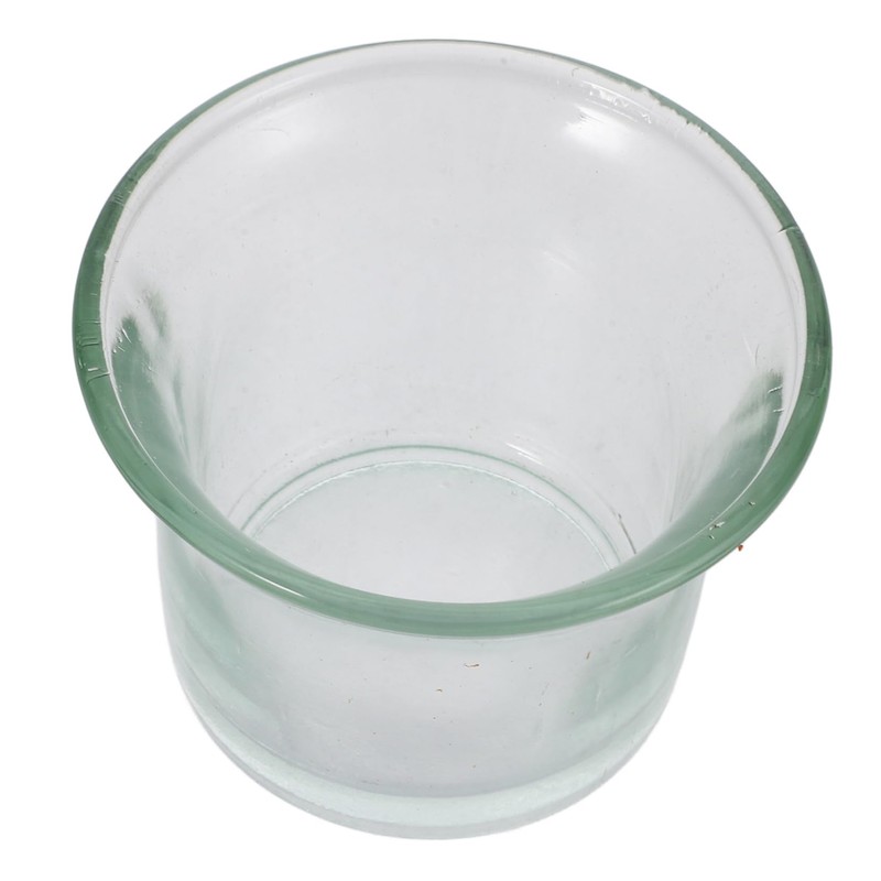 Levemolo Practical Glass Bird Feeder Cup Craftsmanship for Balcony or