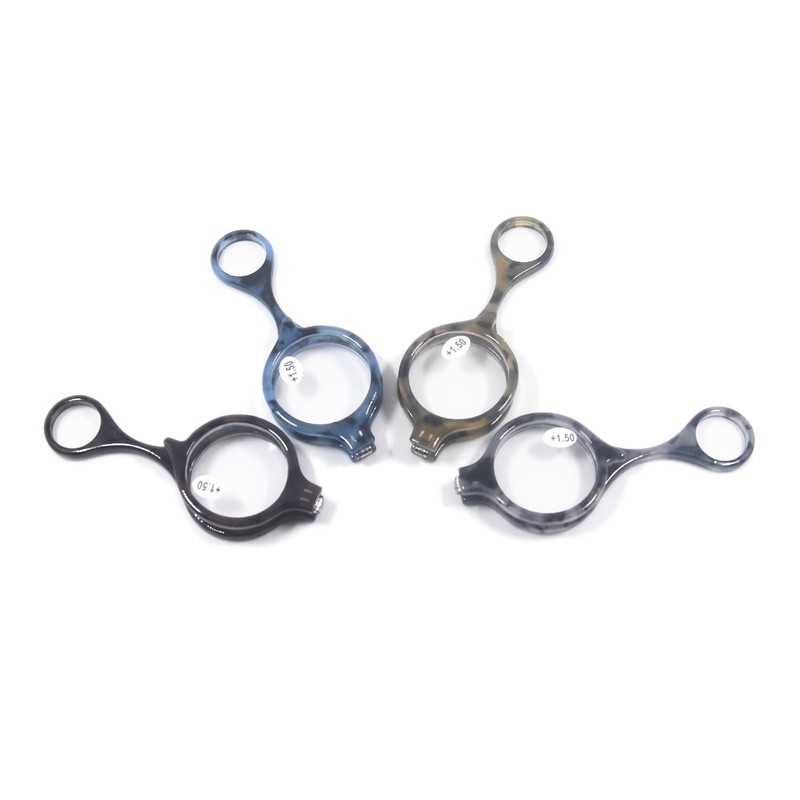 [Henghao] 老眼鏡 首に掛けられる折りたたみ型 ペンダント丸型メガネ おしゃれ リーディンググラス 携帯用 ポケットシニアグラス 専用紐ループとPUケース付き H6033