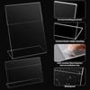 10 Pack Acrylic Photo Frames 6X 4 Inches Clear Picture