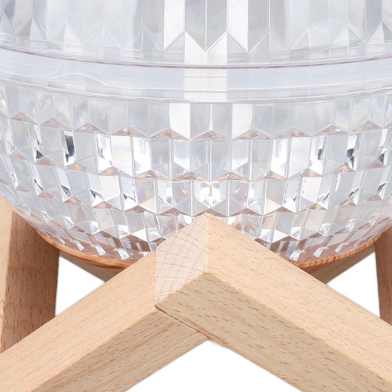 Mini Humidifier Night Light Crystal Ball 2.2w 350ml RGB USB