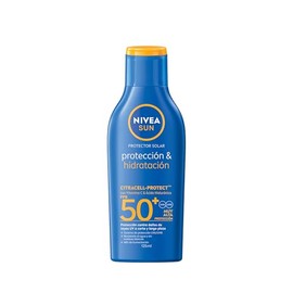 Protector Solar Corporal NIVEA SUN Protección E Hidratación Fps50+ 125Ml Con Vitamina C Y Ácido Hialurónico