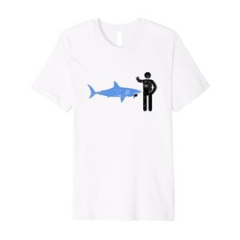 Shark Biting Hand Off - Hand Amputation Amputee Premium T-Shirt