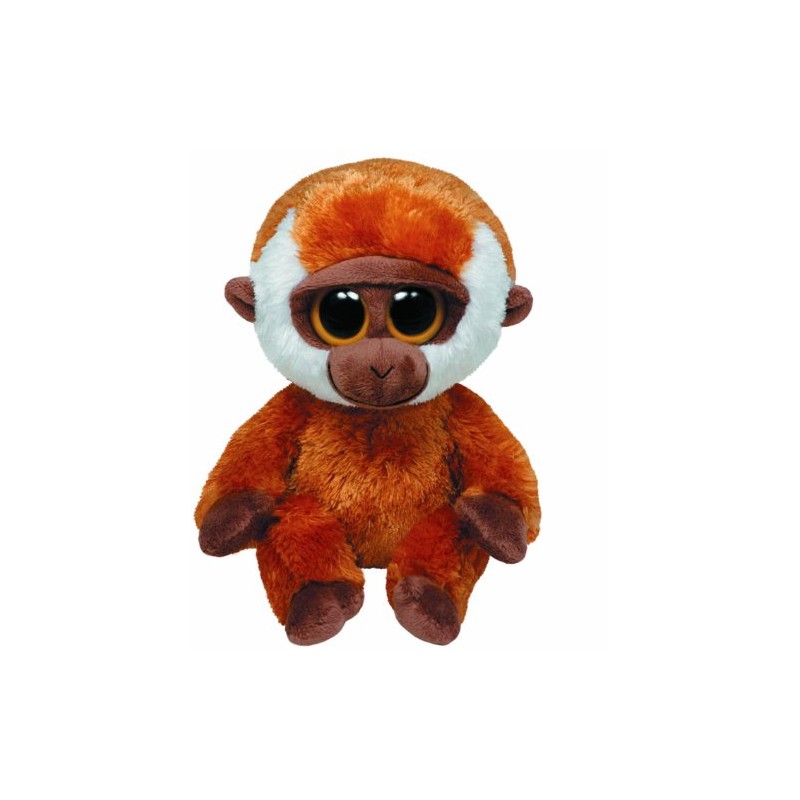 TY 7136077 7136077-Bongo-Affe braun, 15 cm, Beanie Boos