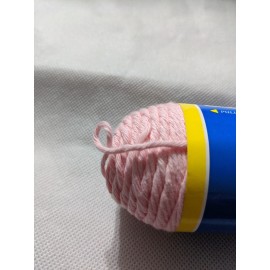Coats & Clark South Maid Cotton 8 100% Cotton Yarn - Carnation Pink - 160 yds - 2.5 oz