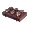 6pcs 100ml Copper Plated Moscow Mule Mug Stainless Steel Cocktail