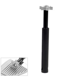 1pc Golf Club Groove Sharpener with 6 Blades Cutter Fit Iron Sets and Wedge Clubs Grooving Cleaning Tool Accessories - Black