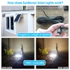 SunBonar Solar Lights Indoor Home, Daytime Dimmable Ceiling Light with