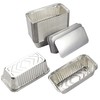 HOMESmith 10 Pack Aluminium Foil Trays with Lids Containers Strong